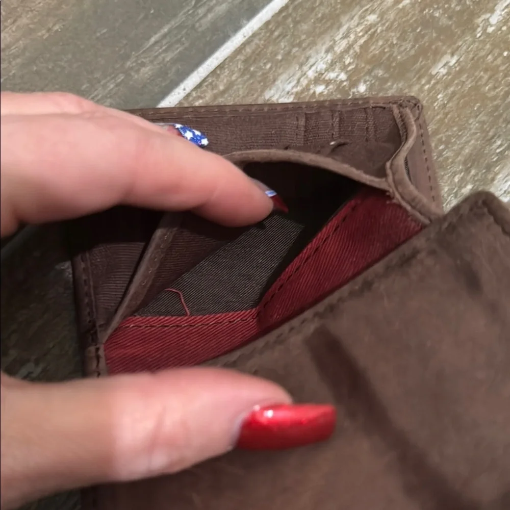 SwissGear Brown Leather Key & Card Holder
